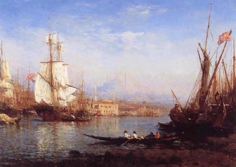 Felix Ziem The Bosporus France oil painting art